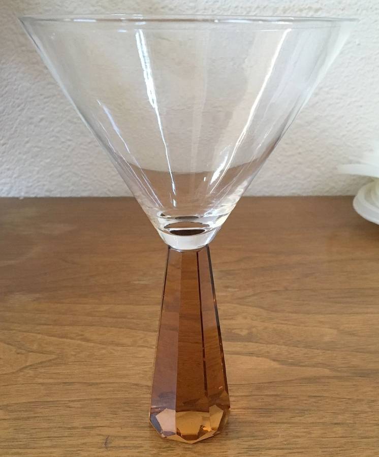 Diamond Amber Martini by Home Essentials-1