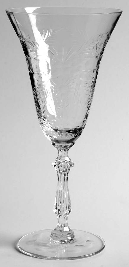 HNG44 Water Goblet by Huntington Glass-1