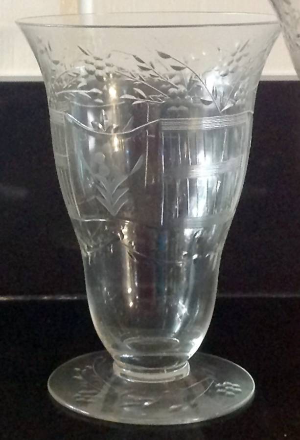 7090-9 Footed Tumbler by Hawkes-1