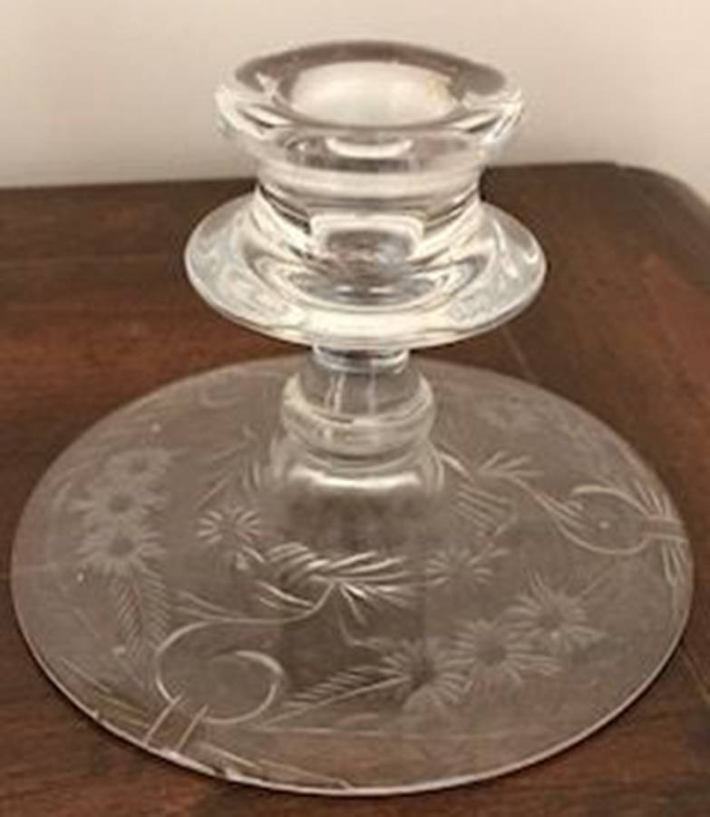 3368-12 Single Light Candlestick by Heisey-1