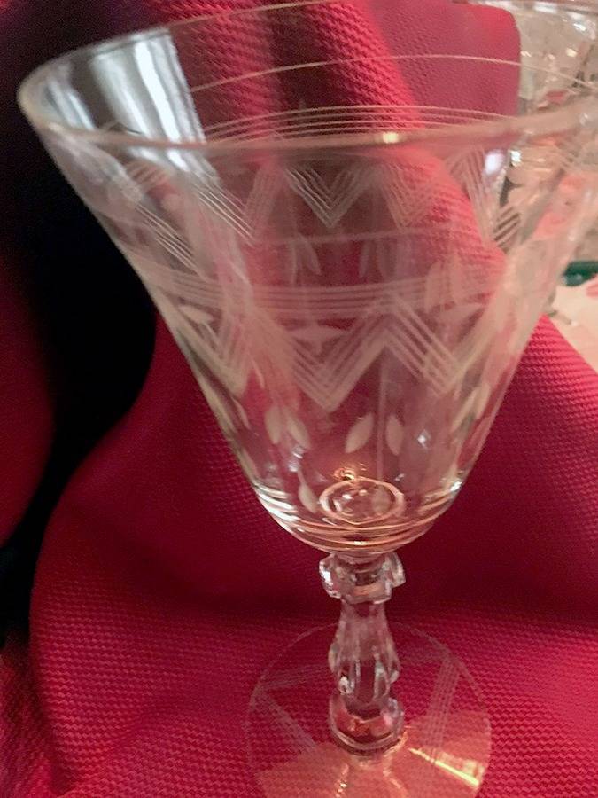 HNG51 Water Goblet by Huntington Glass-1