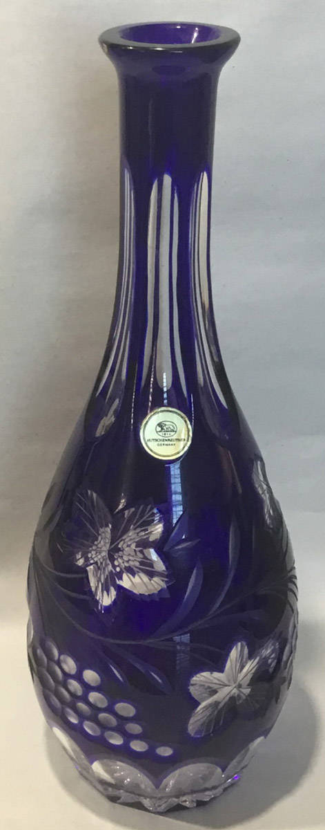 HTC11 Cobalt Blue Decanter No Stopper by Hutschenreuther-1