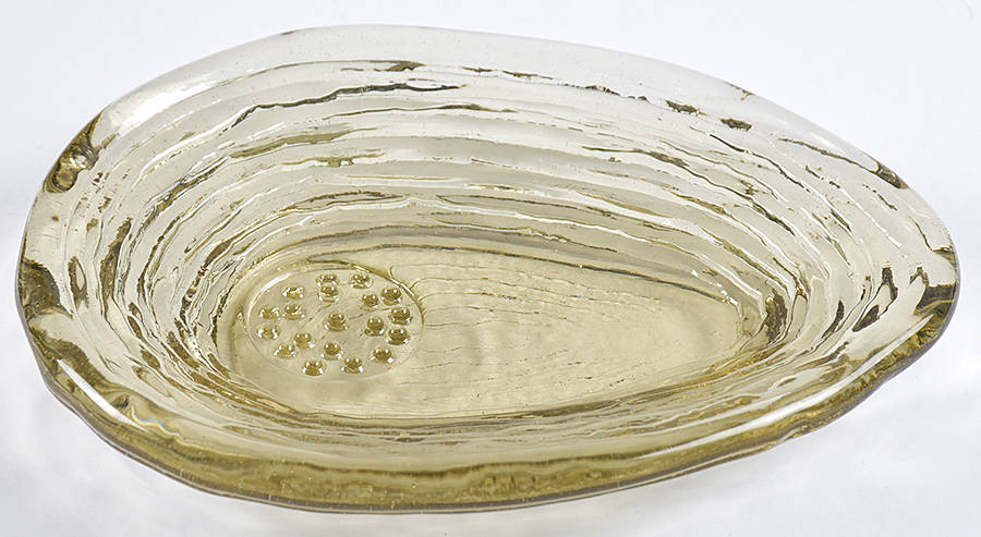 Epidavrous Garlic Plate by Hudson Beach Glass-1