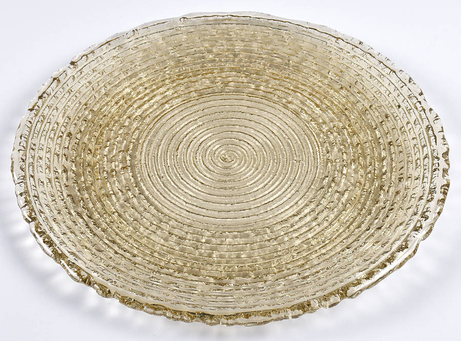 Epidavrous Dinner Plate by Hudson Beach Glass-1