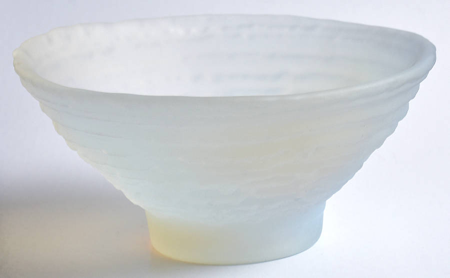 Epidavrous 5" Round Bowl by Hudson Beach Glass-1