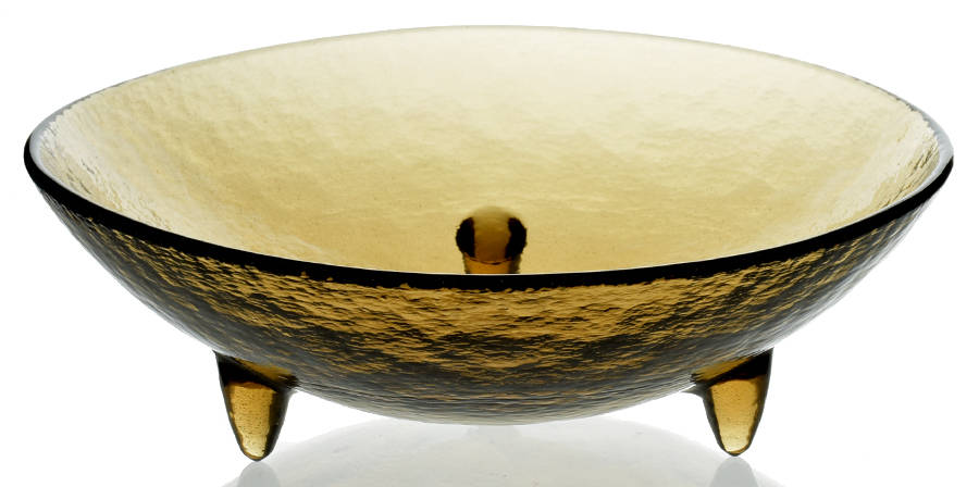 Spike Bowls 9" Round Bowl by Hudson Beach Glass-1