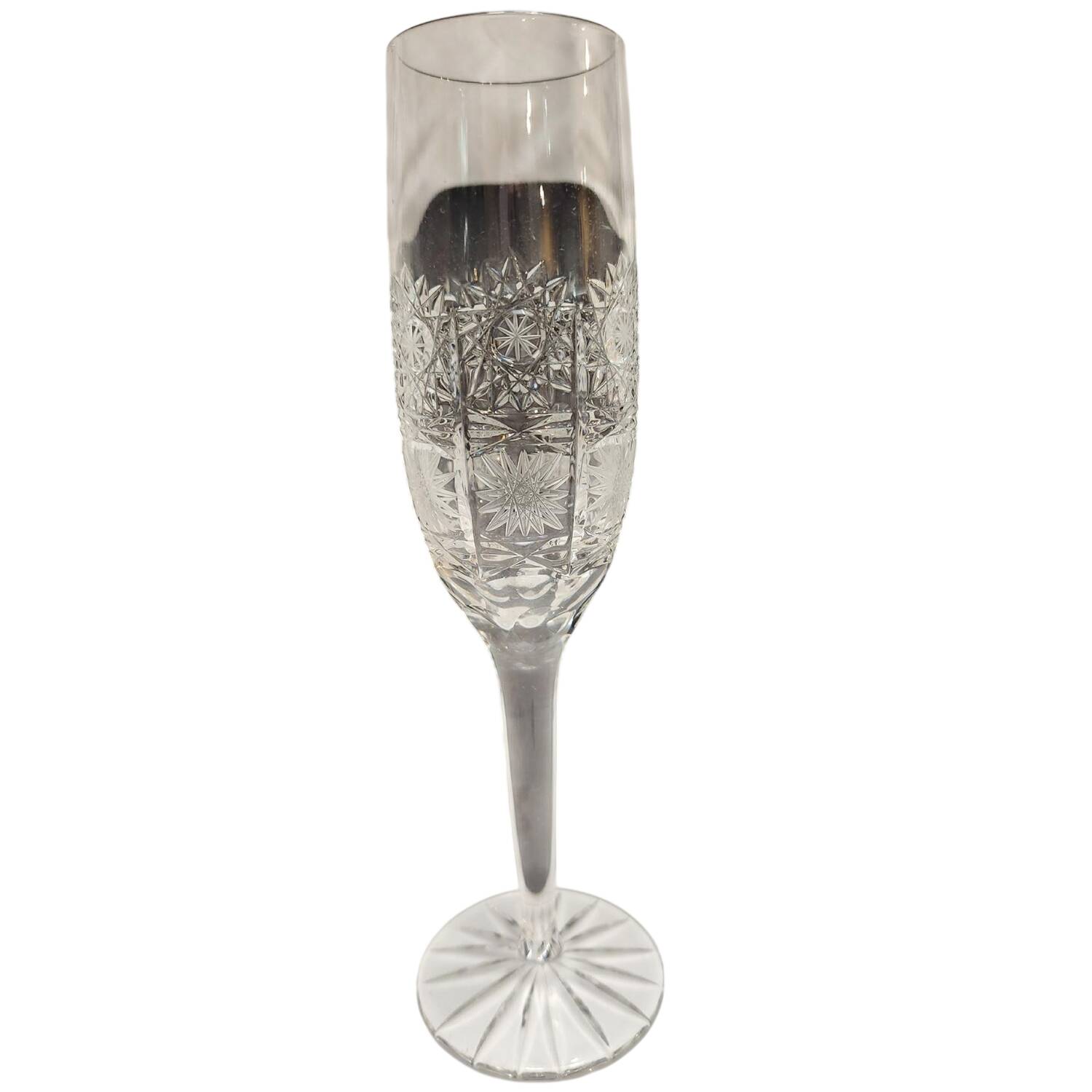 H1Q Fluted Champagne by Holice Bohemia Cryst-1