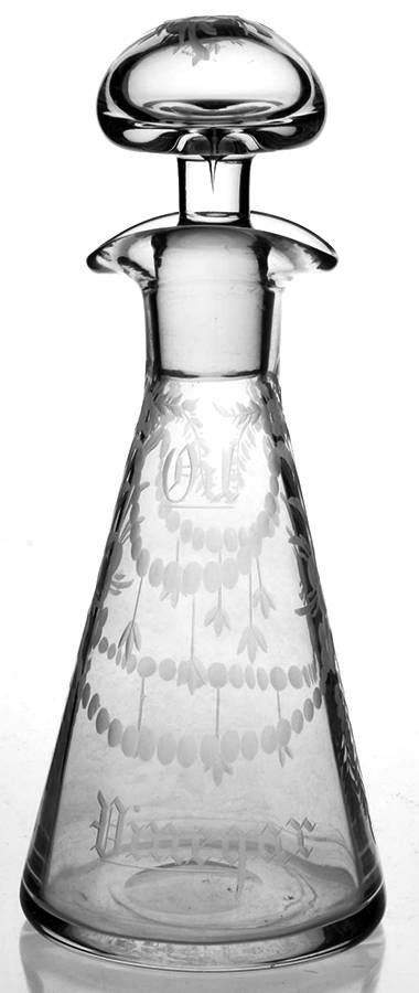 HAW79 French Dressing Bottle & Stopper by Hawkes-1