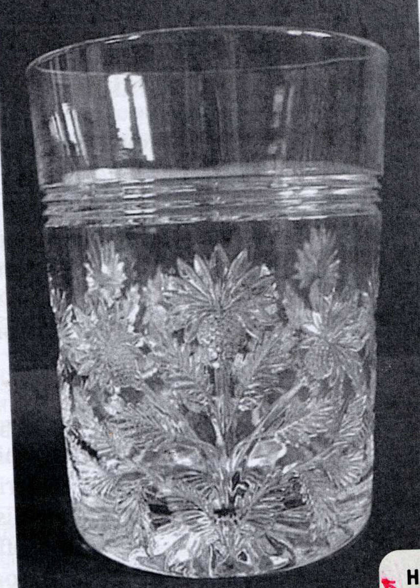 Thistle (Line 8003) Flat Tumbler by Heisey-1
