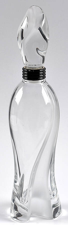 Catalyst Decanter & Stopper by Halston Crystal-1