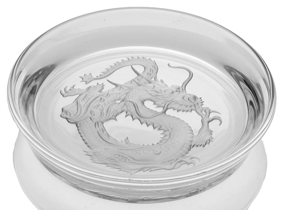 Art Engraving Series Wine Bottle Coaster by Hoya-1
