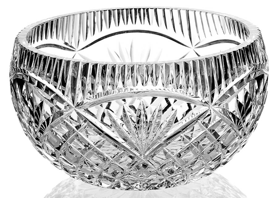 Jordan 6" Round Bowl by Heritage Irish Crystal-1