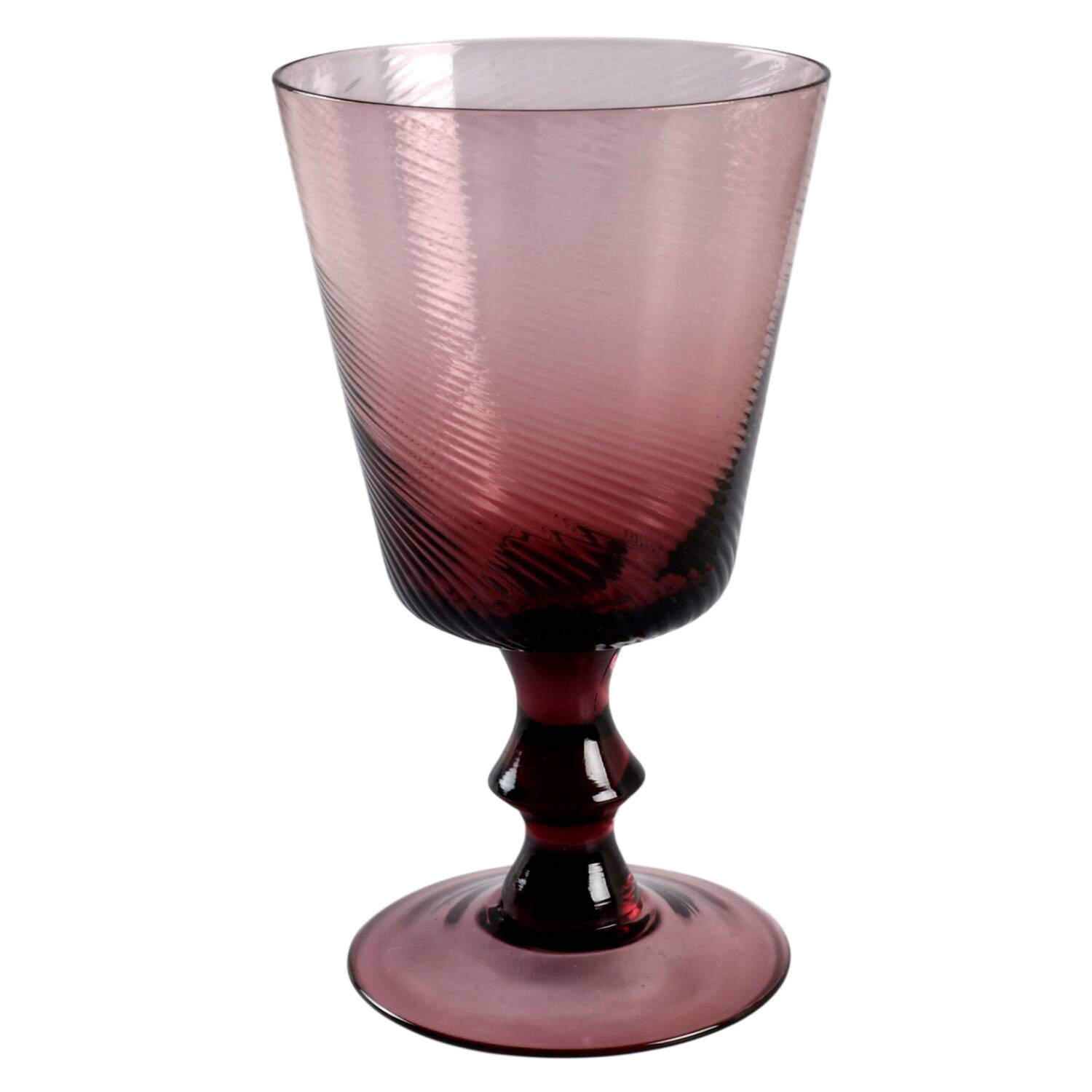 HEX6-Amethyst Water Goblet by Home Essentials-1