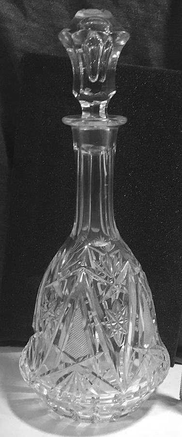 Astrid (Import) Decanter & Stopper by Imperial Crystal (Import)-1