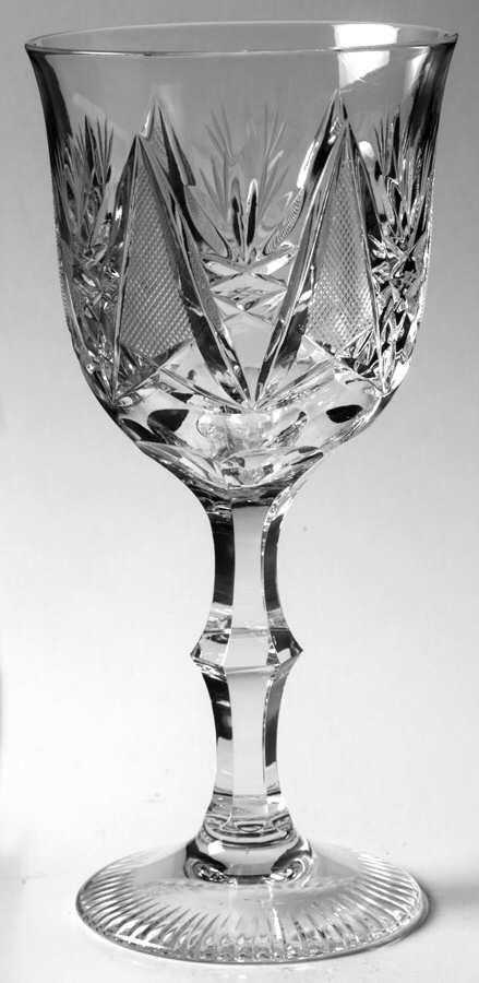 Astrid (Import) Water Goblet by Imperial Crystal (Import)-1
