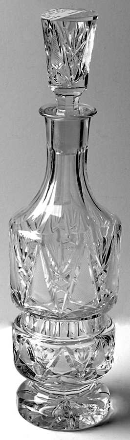 Astrid (Import) Decanter & Stopper by Imperial Crystal (Import)-1