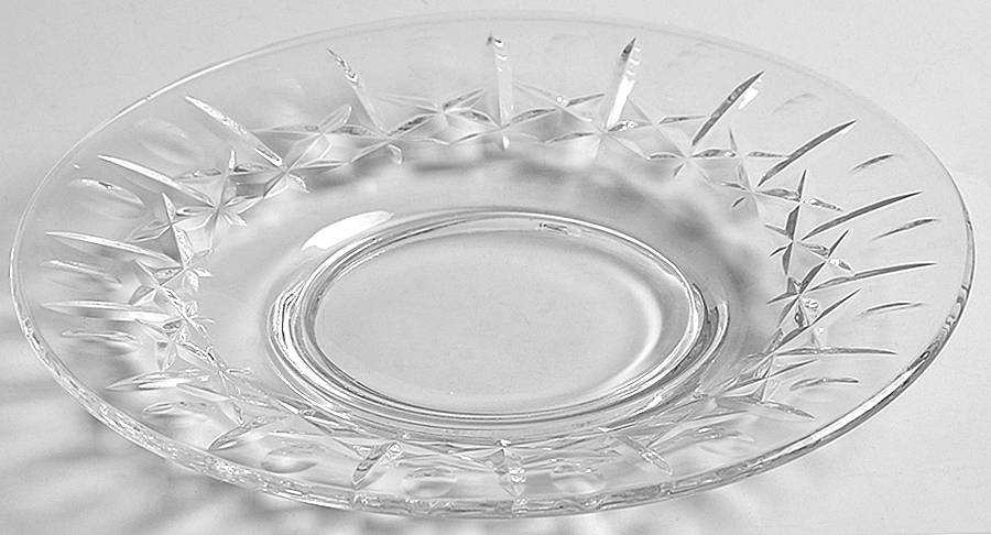 Clara (Import) Bread & Butter Plate by Imperial Crystal (Import)-1