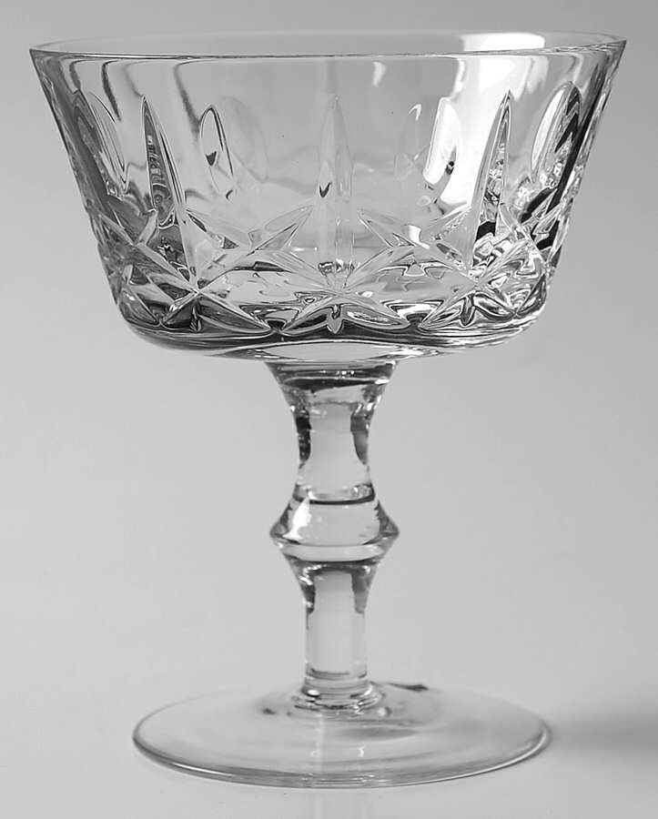 Clara (Import) Champagne/Tall Sherbet by Imperial Crystal (Import)-1