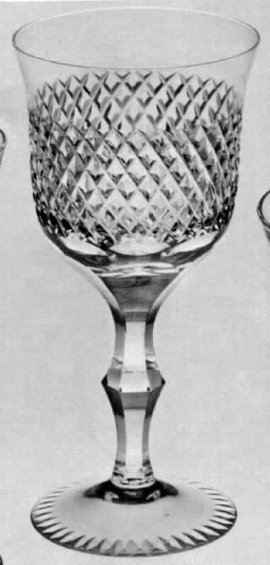 Eva (Import) Water Goblet by Imperial Crystal (Import)-1