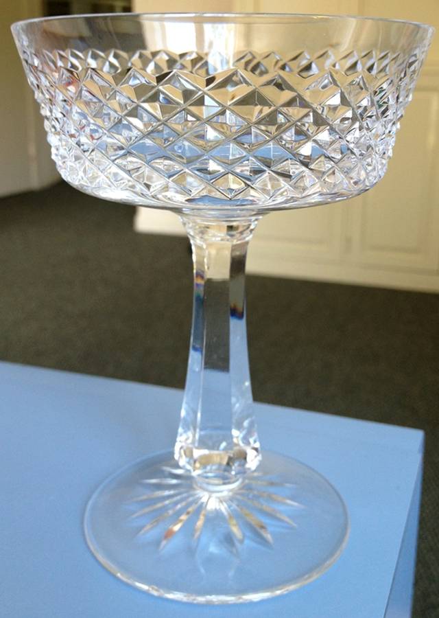 Rochelle Champagne/Tall Sherbet by Imperial Crystal (Import)-1