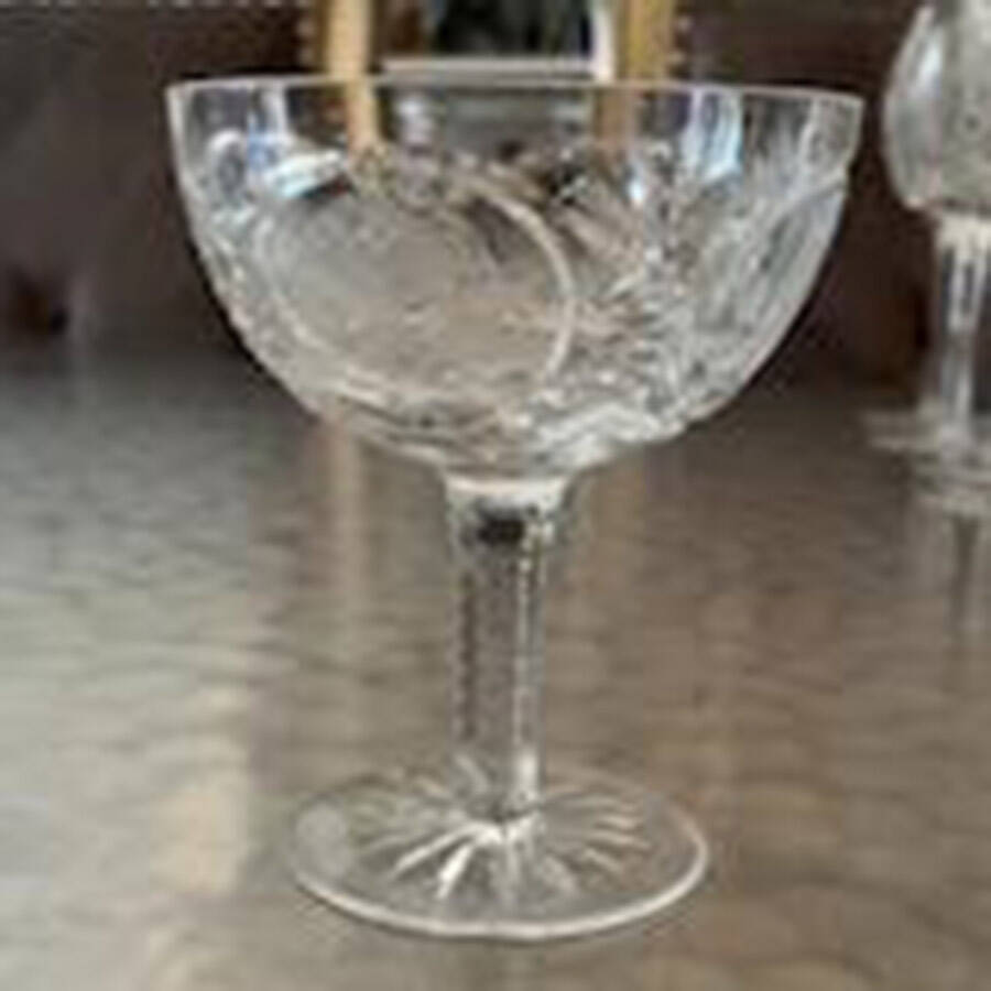 Rosemary Champagne/Tall Sherbet by Imperial Crystal (Import)-1