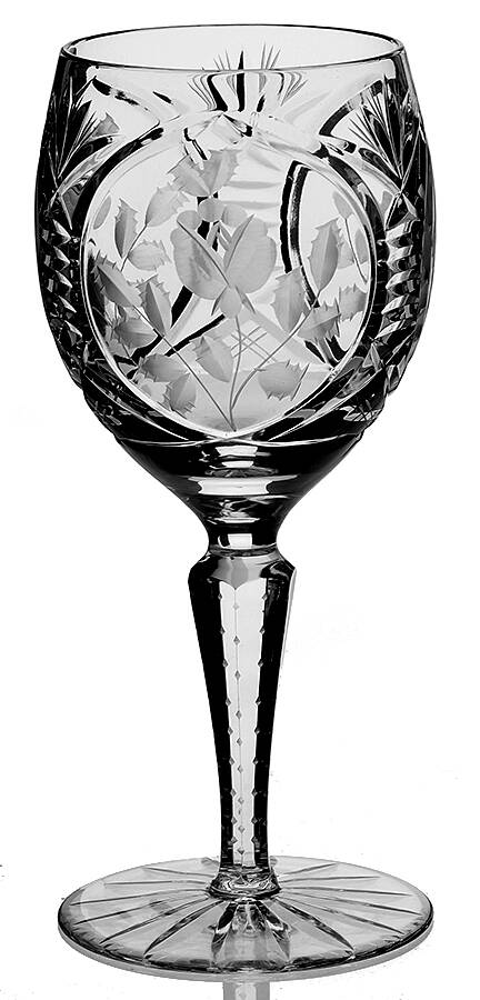 Rosemary Water Goblet by Imperial Crystal (Import)-1