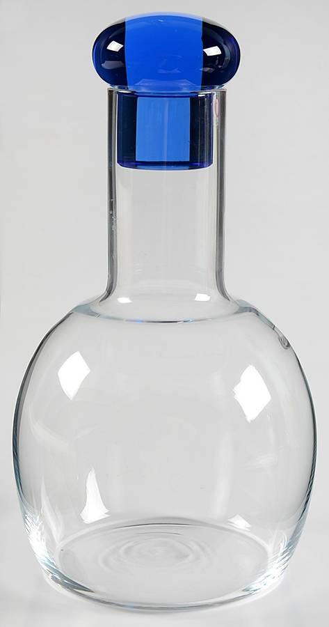 Mondo Blue Large Decanter & Stopper by Iittala-1