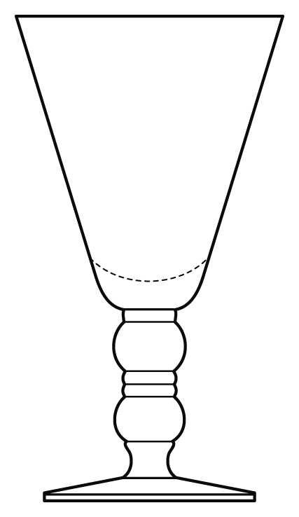 Palace Water Goblet by Import Assoc-1