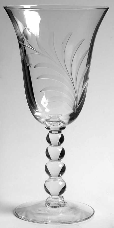 3400-1 Water Goblet by Imperial Glass-Ohio-1