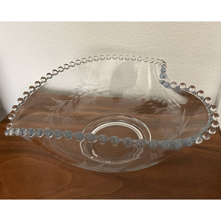3400-2 Large Heart Bowl by Imperial Glass-Ohio-1
