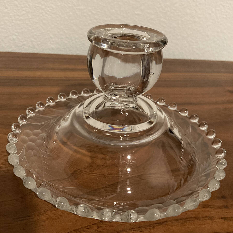 3400-2 3" Single Light Candlestick by Imperial Glass-Ohio-1