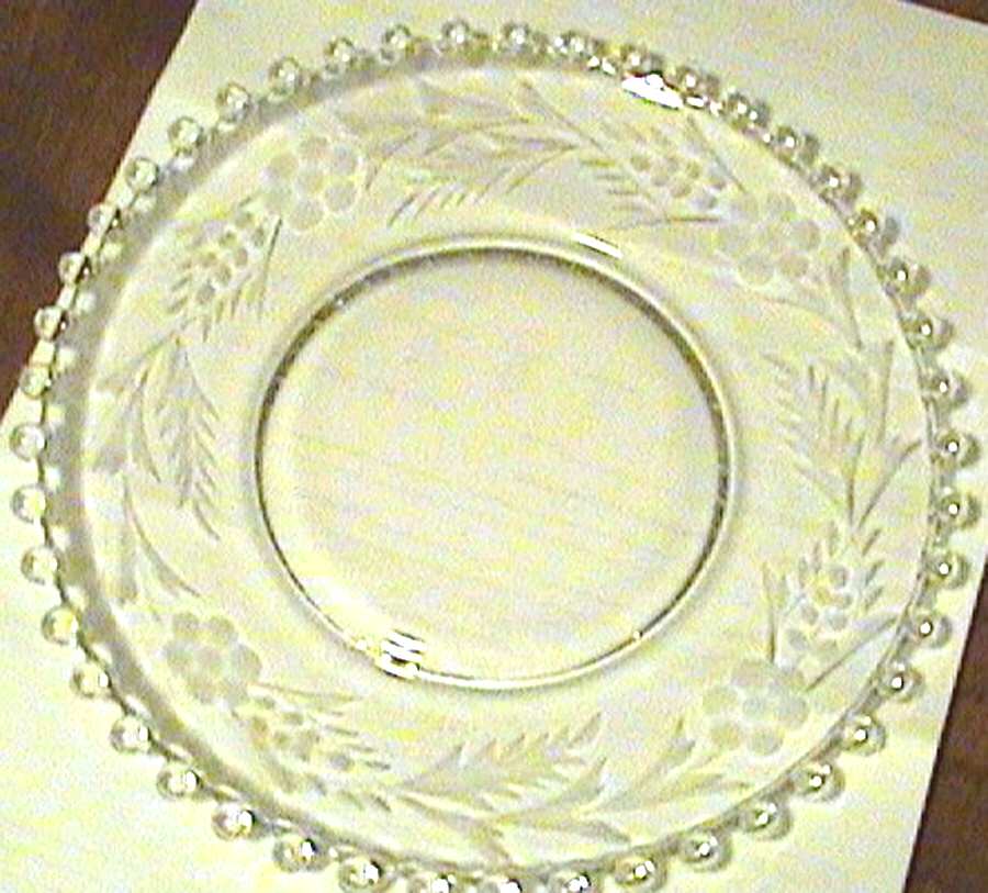 3400-2 Luncheon Plate by Imperial Glass-Ohio-1