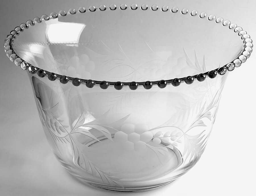3400-2 Punch Bowl by Imperial Glass-Ohio-1