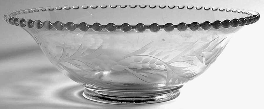 3400-2 10" Round Bowl by Imperial Glass-Ohio-1