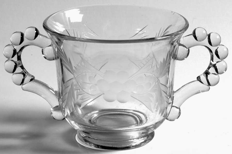 3400-2 Open Sugar by Imperial Glass-Ohio-1