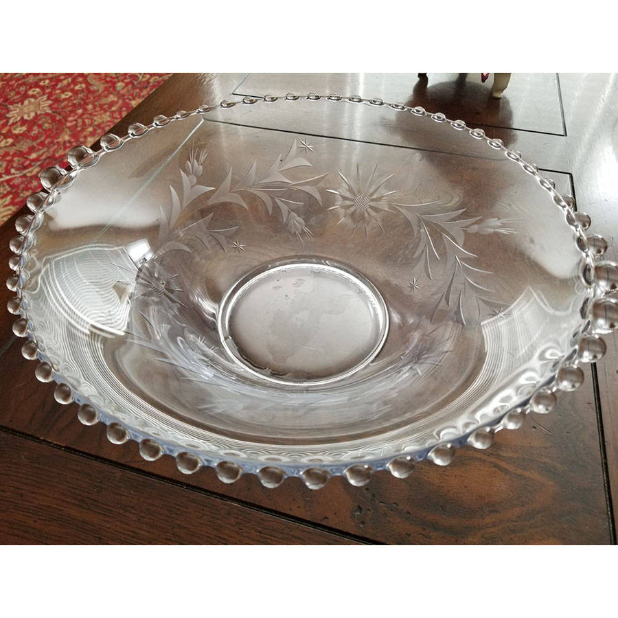 3400-4 Salad Bowl by Imperial Glass-Ohio-1