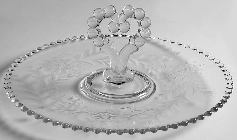 3400-4 Pastry Tray by Imperial Glass-Ohio-1