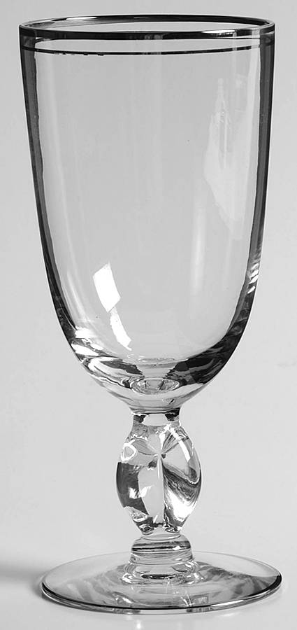 440 Clear (Platinum) Iced Tea by Imperial Glass-Ohio-1