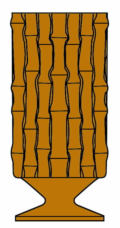 Bambu Amber Iced Tea by Imperial Glass-Ohio-1