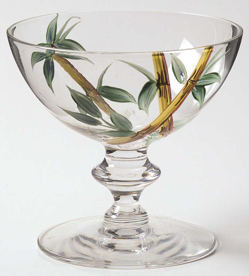 Bamboo Champagne/Tall Sherbet by Imperial Glass-Ohio-1