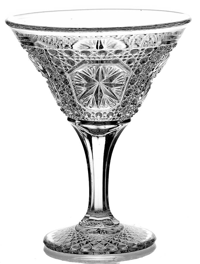 Amelia Clear Champagne/Tall Sherbet by Imperial Glass-Ohio-1