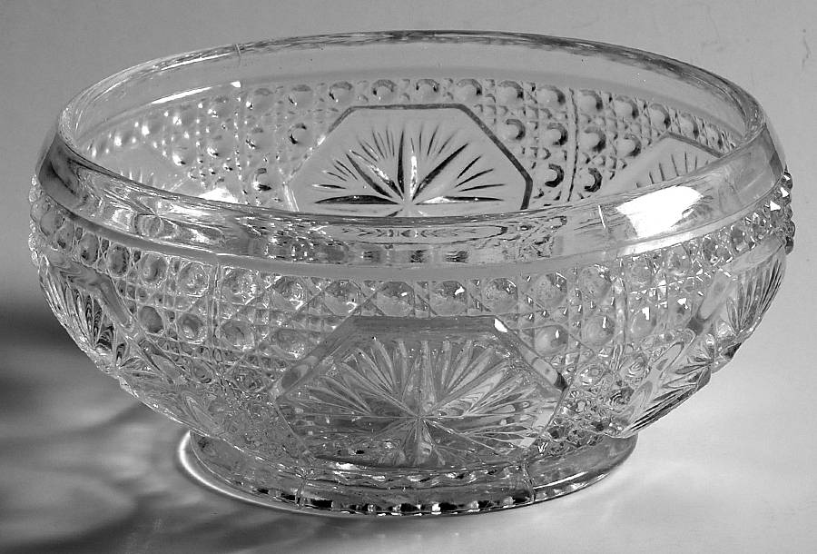 Amelia Clear 5" Cupped Bowl by Imperial Glass-Ohio-1