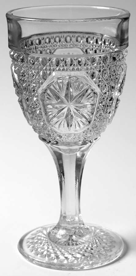 Amelia Clear Water Goblet by Imperial Glass-Ohio-1