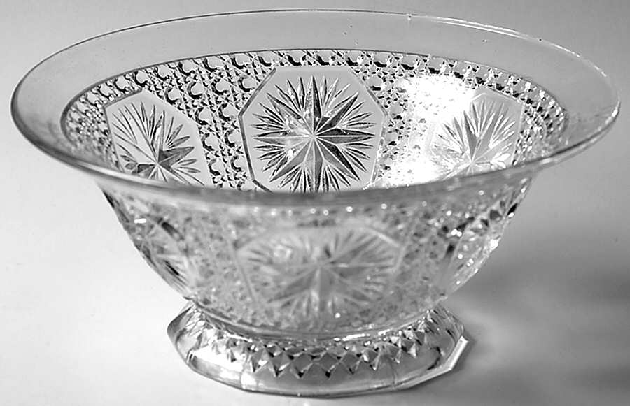 Amelia Clear 7" Round Bowl by Imperial Glass-Ohio-1