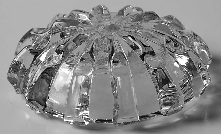 Broken Column Clear Lid for Sugar Bowl by Imperial Glass-Ohio-1