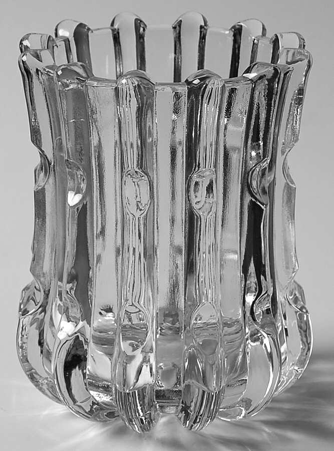 Broken Column Clear Open Sugar by Imperial Glass-Ohio-1