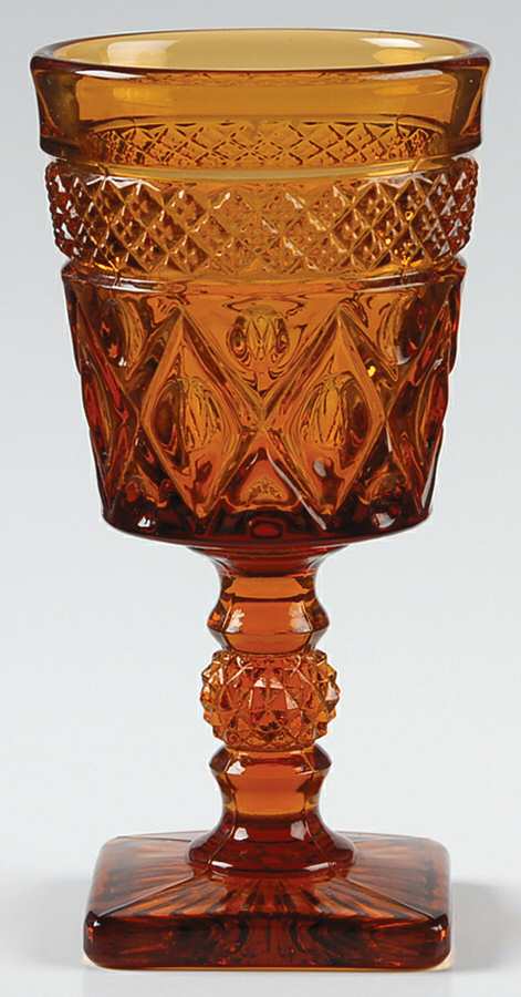 Cape Cod Amber (Late Amber) Claret Wine by Imperial Glass-Ohio-1