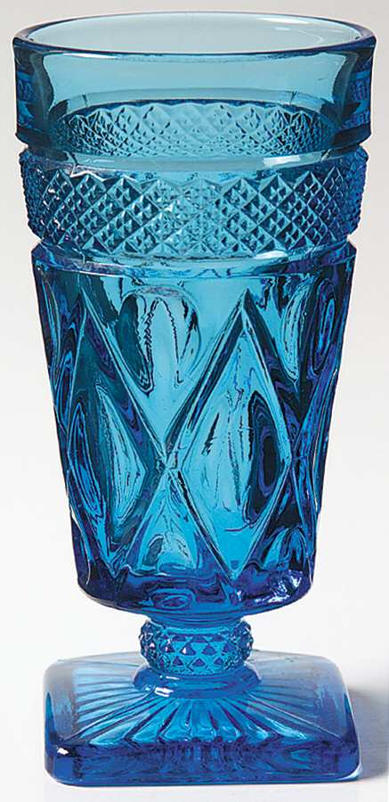Cape Cod Blue (Antique) Juice Glass by Imperial Glass-Ohio-1