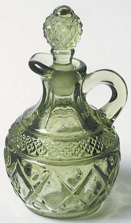 Cape Cod Verde Green Cruet No Stopper by Imperial Glass-Ohio-1