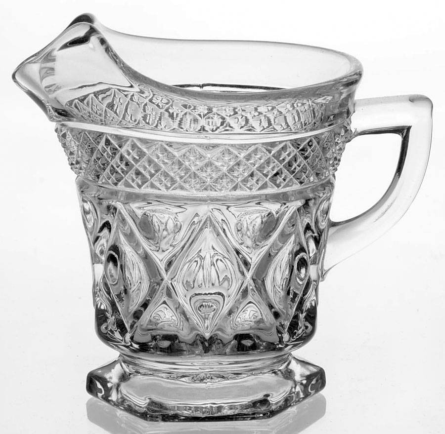 Cape Cod Clear (1602 + 160) Creamer by Imperial Glass-Ohio-1